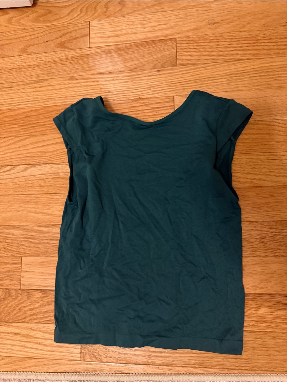 NWOT Teal backless top